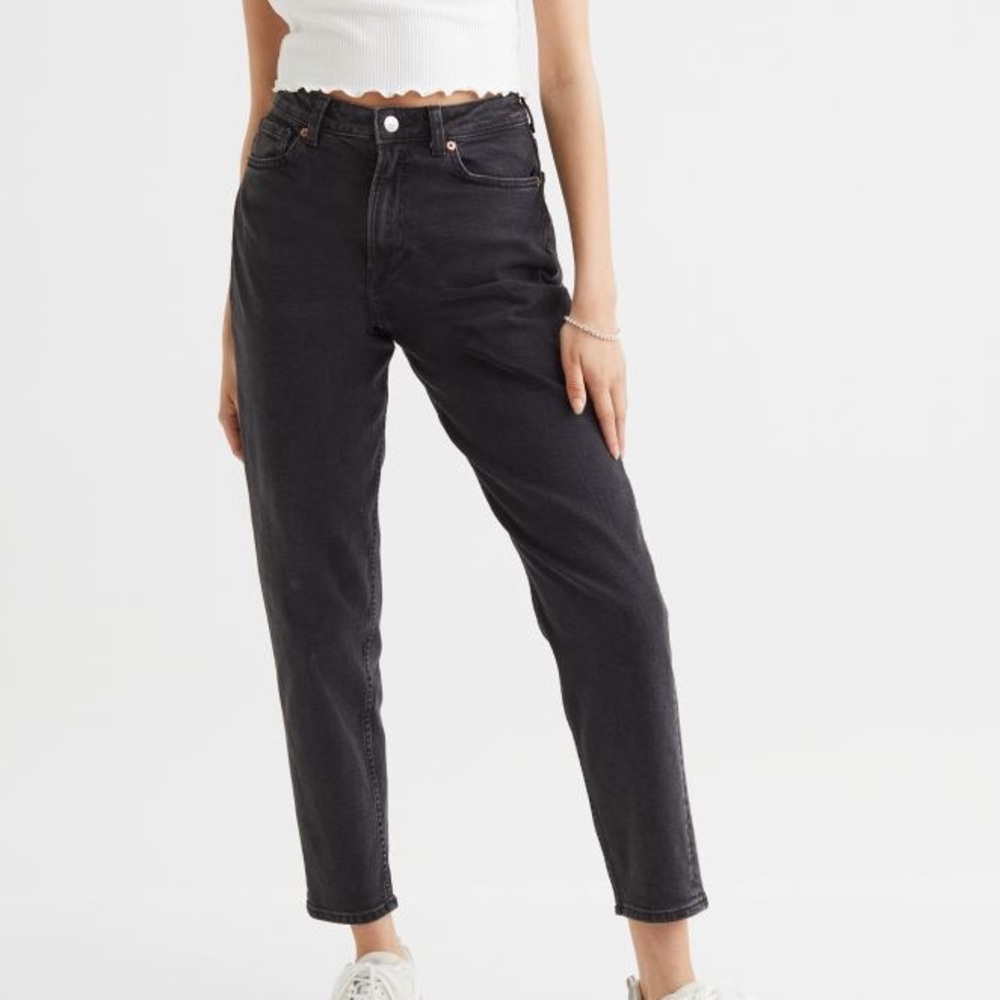 NEW!✨ H&M Grey-Black Mom Jeans